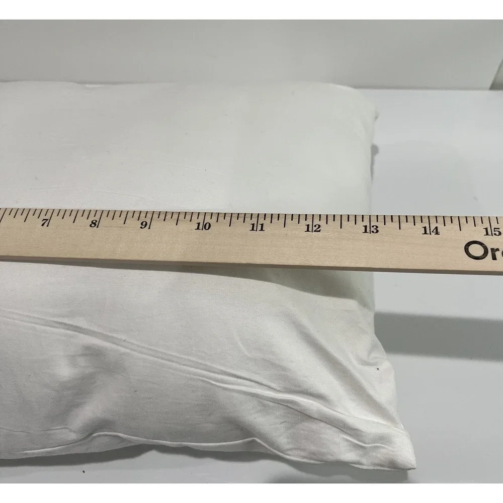 Pottery Barn Kids‎ white throw pillow Rectangle 100% cotton USA Decor Bedding
